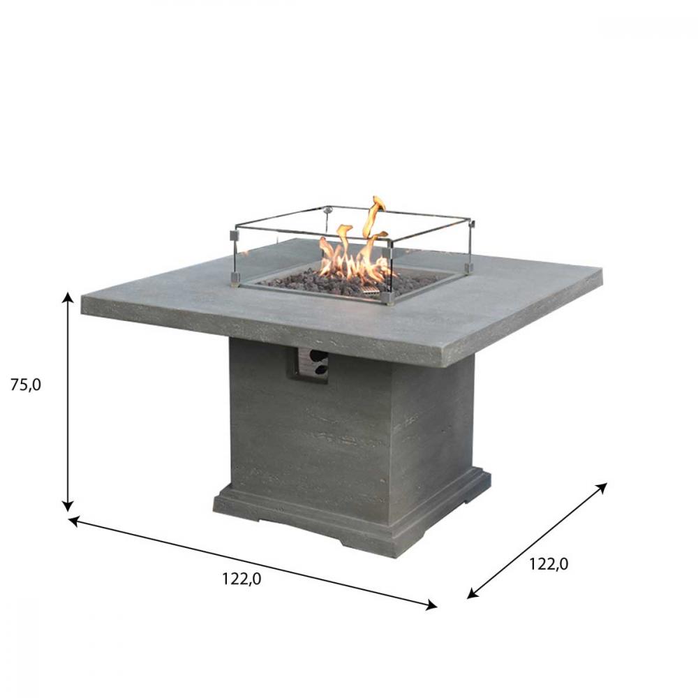 Elementi gas fire table Birmingham