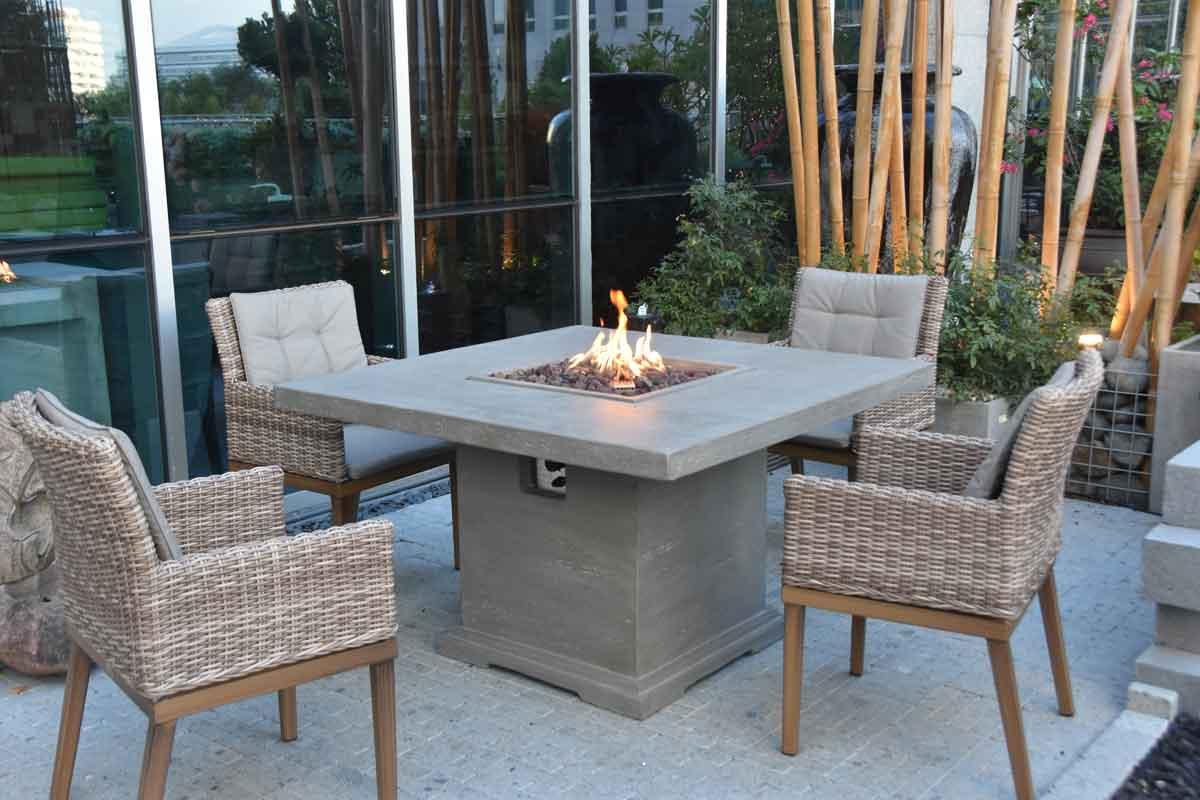 Elementi gas fire table Birmingham