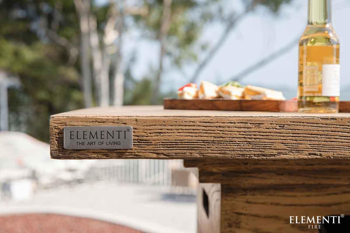 Elementi gas fire table Rova Bar