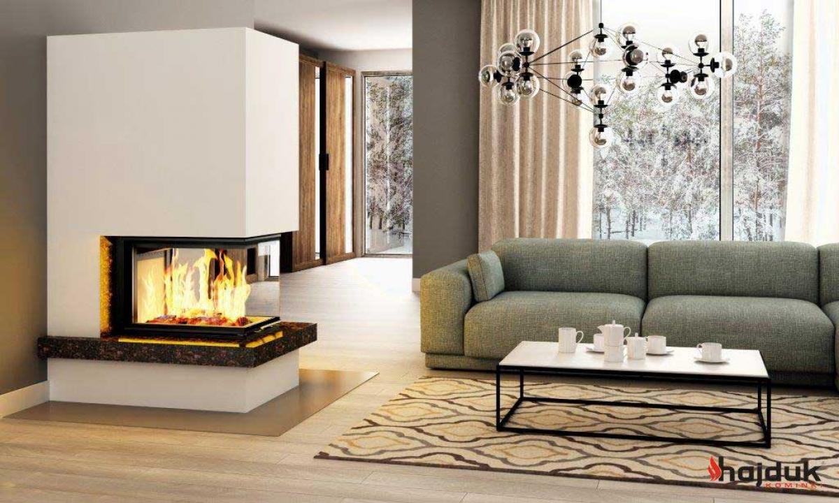Hajduk fireplace set Royal Extra Volcano 3PLUh