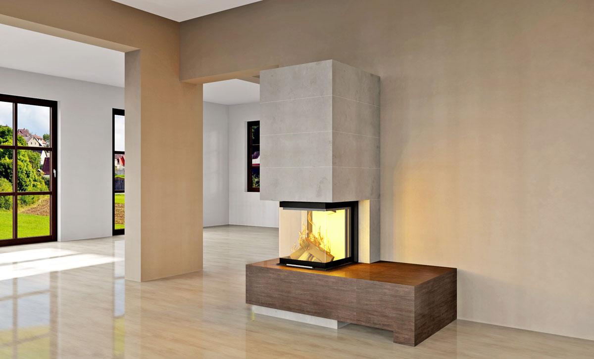 Hajduk fireplace Smart 3PLTh-S