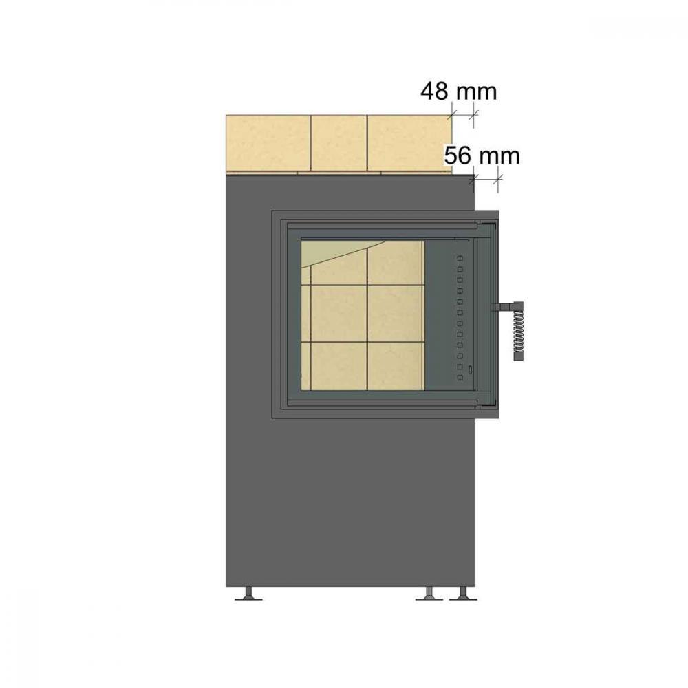 Brula Komplett-Feuerraum Typ B Plus 90