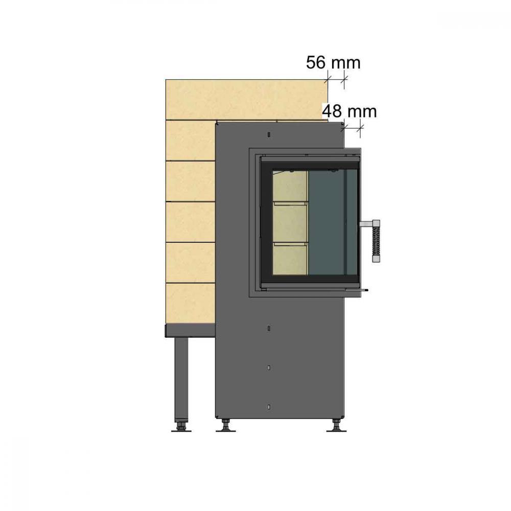Brula Komplett-Feuerraum Typ D Plus 90