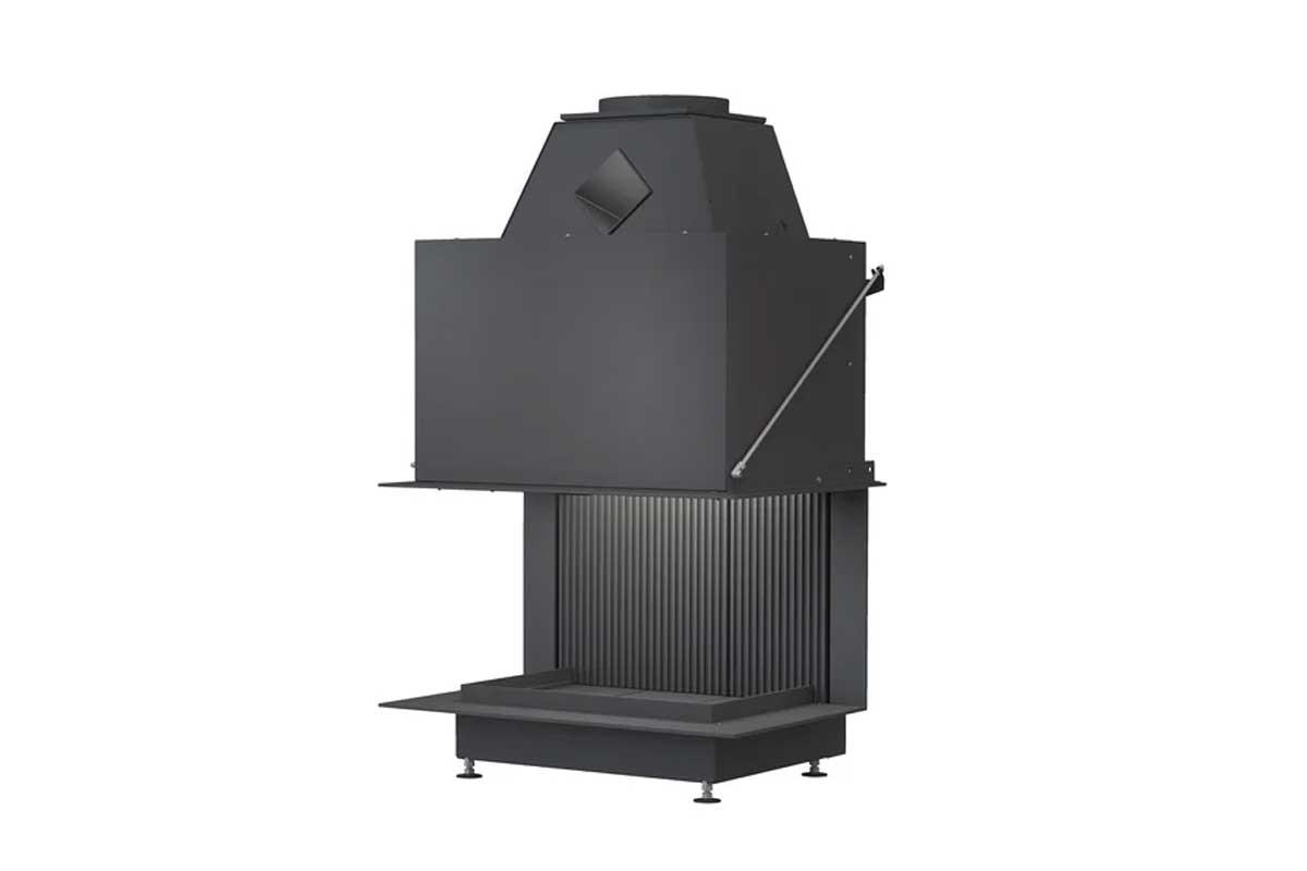 Brunner Offener Kamin Panorama Urfeuer® 50/44/66/44