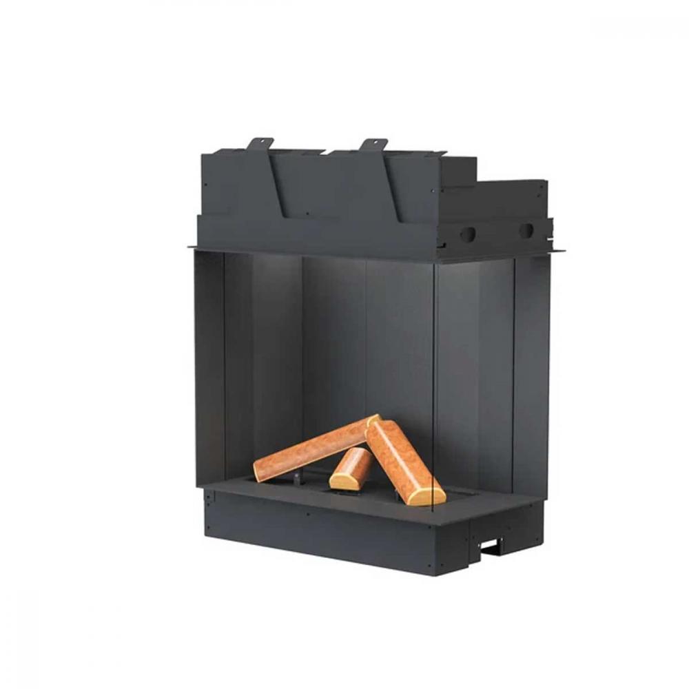 Gas fireplace from Brunner Eck-Kamin Gas 60/66/32 right