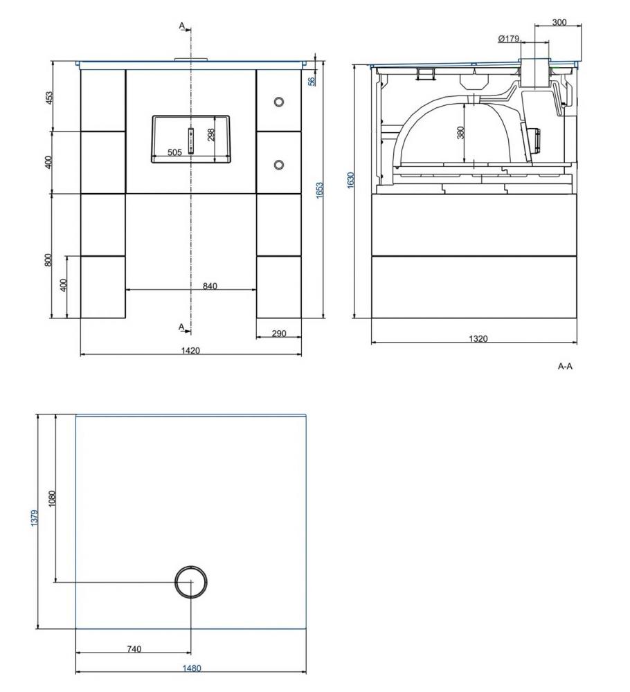 Brunner pizza oven Grannus