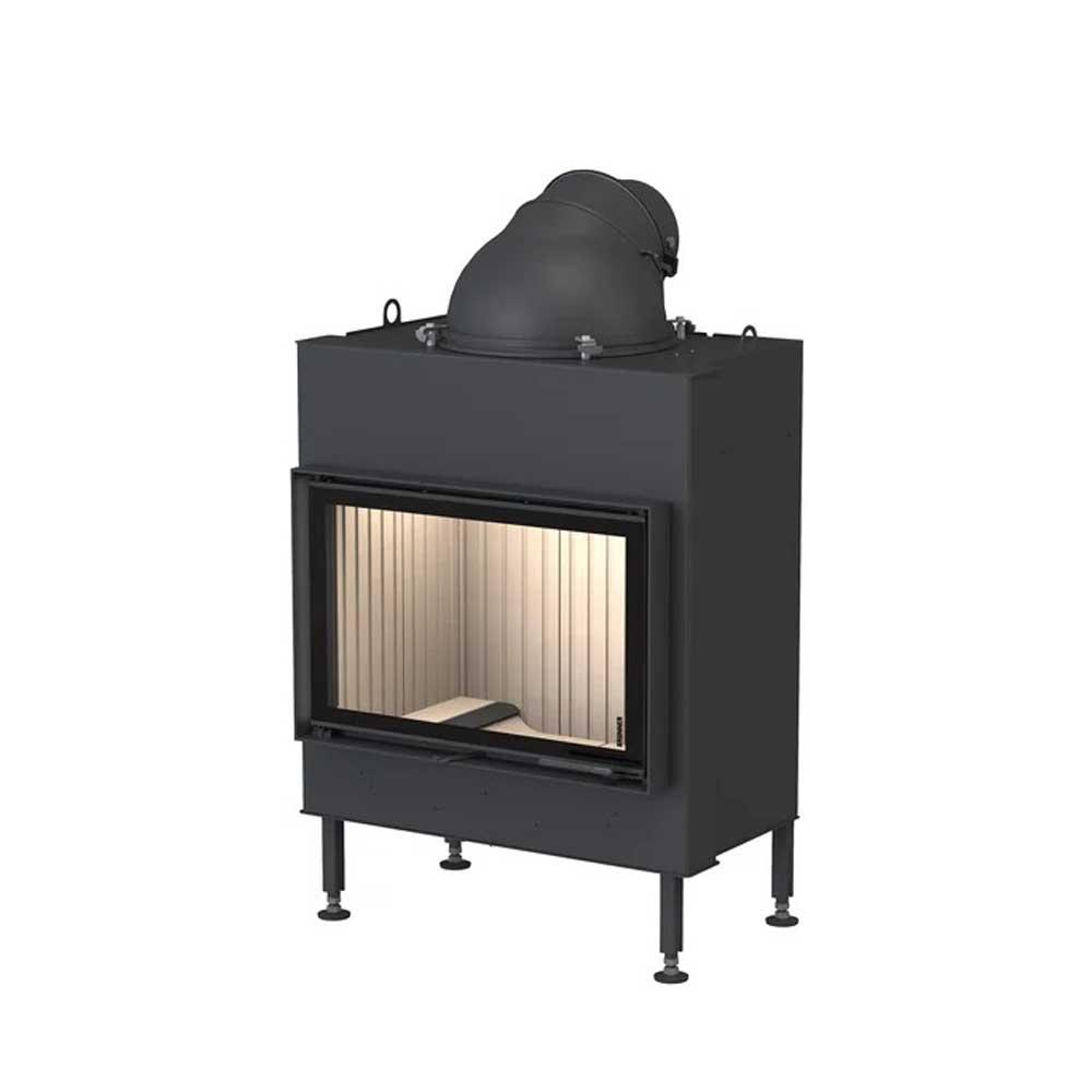 Brunner Kamineinsatz BKH 5.0 Flach 42-66 DT green