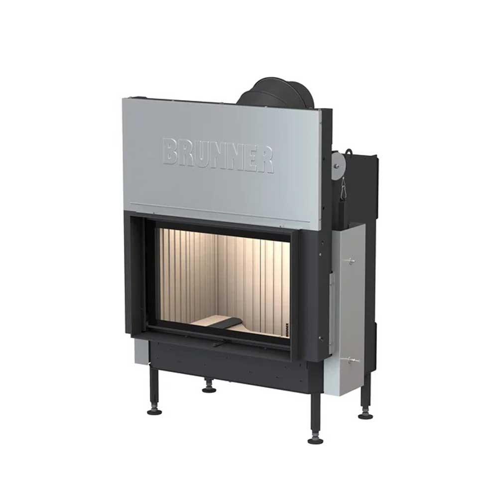 Brunner Kamineinsatz BKH 5.0 Flach 42-66 ST green