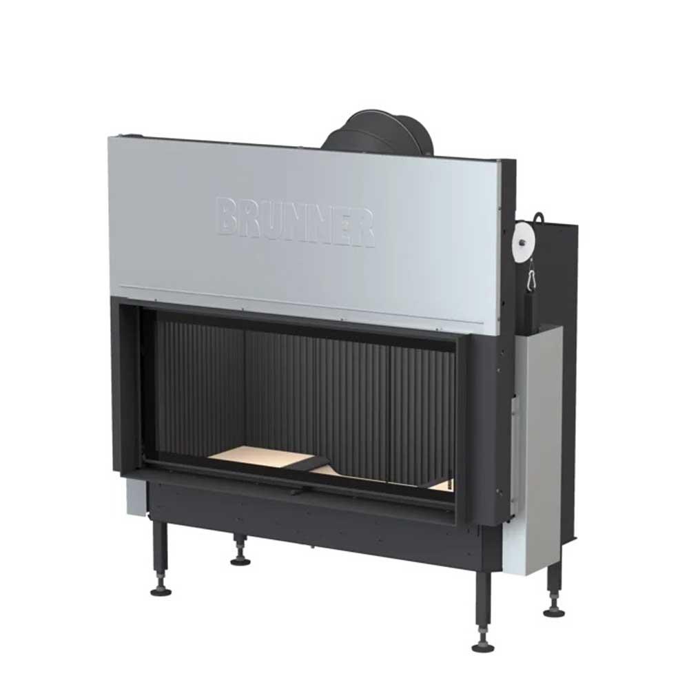 Brunner fireplace BKH 5.0 Flach 42-98- ST green