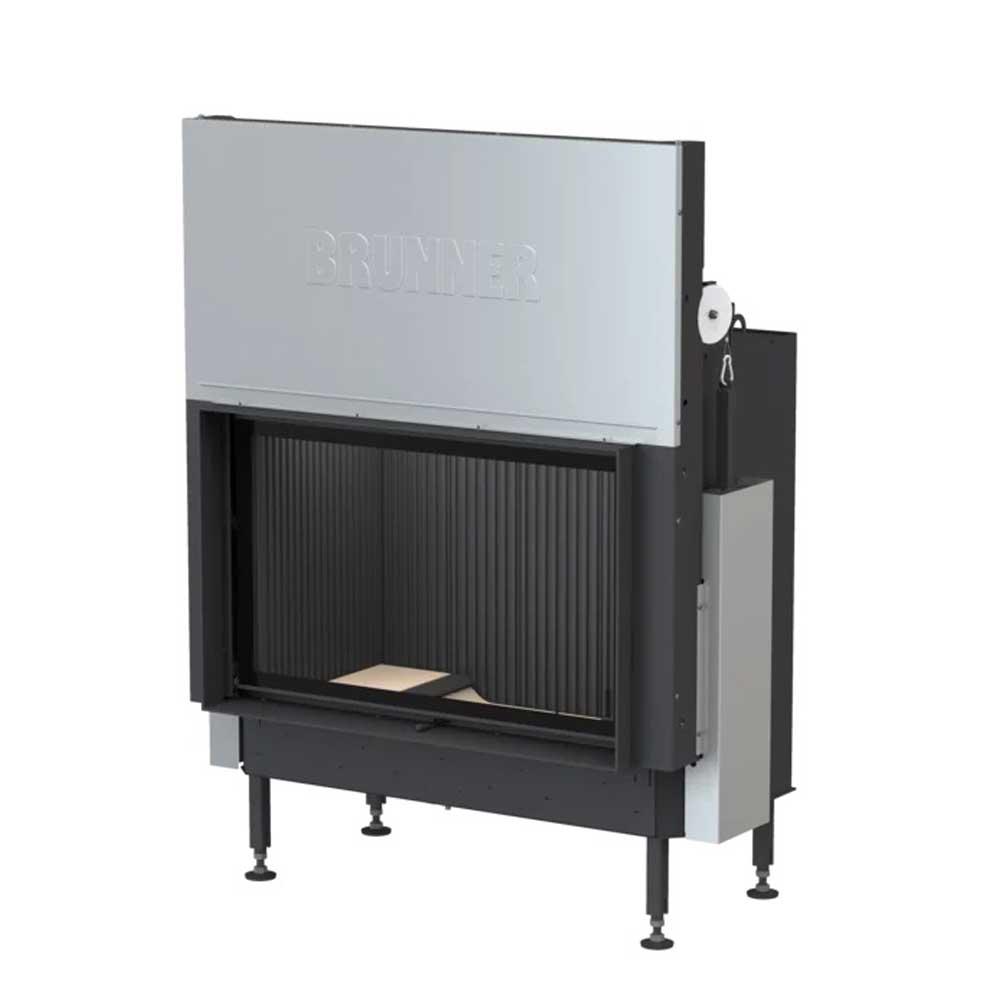 Brunner fireplace BKH 5.0 Flach 50-82 ST green