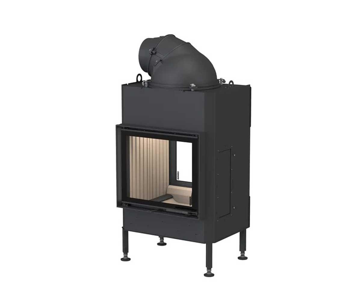 Brunner Kamineinsatz BKH 5.0 Tunnel 42-50 DT DT green