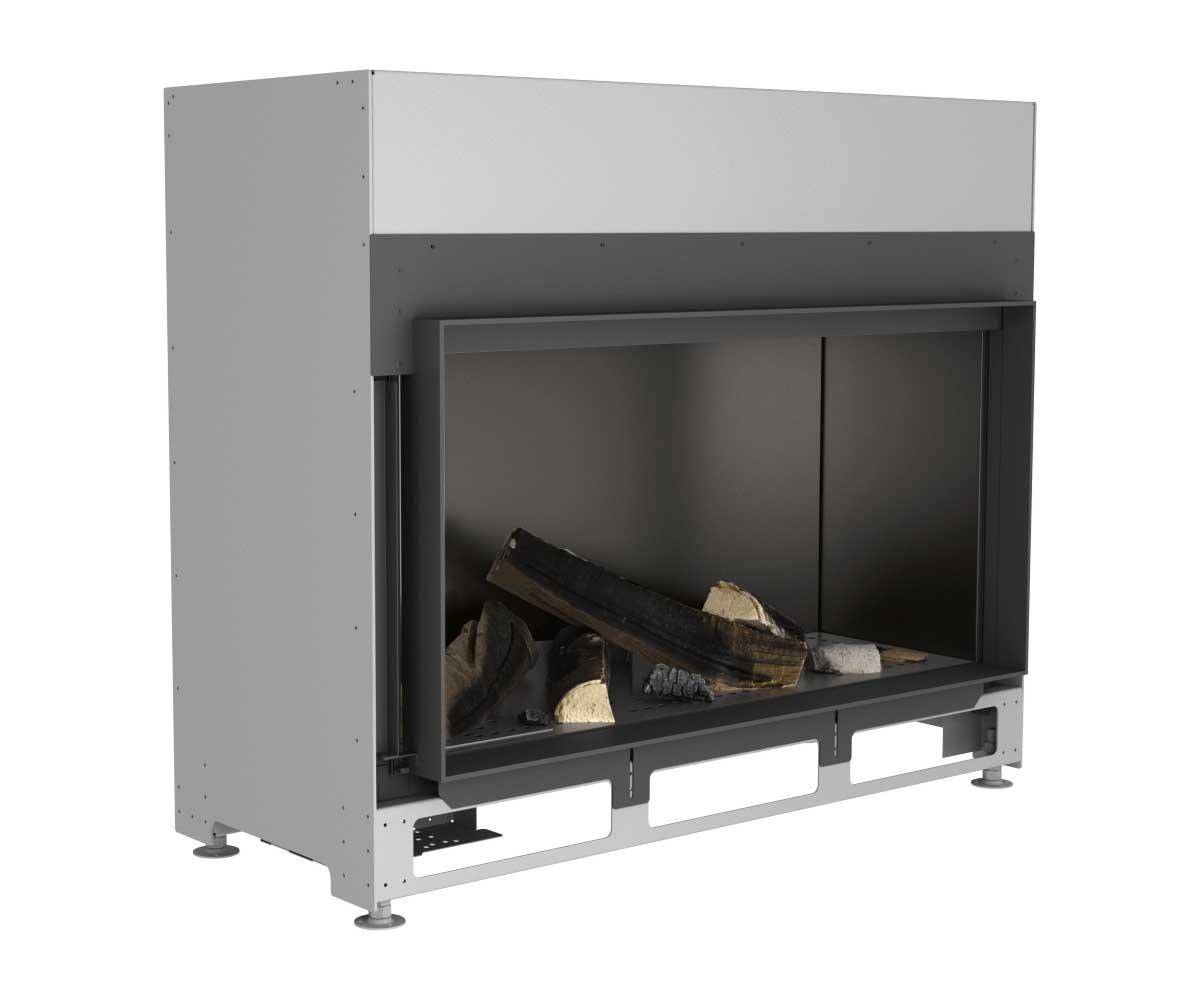 Gaskamin Camina Schmid Lina G 100 Glaskeramik