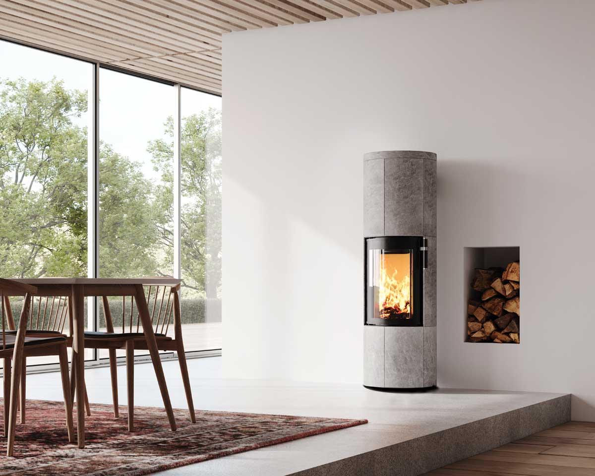 Kaminofen Solitherm-Speckstein von Cera Design