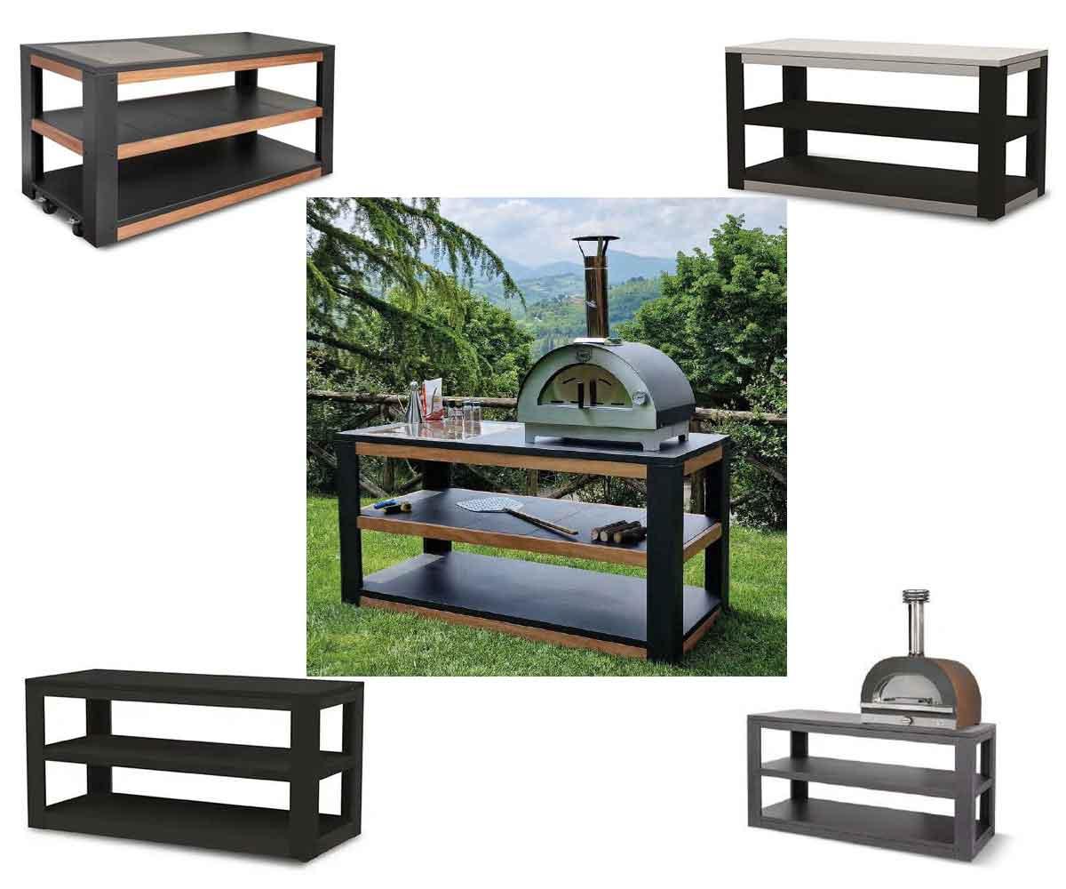 Clementi Multifunktionaler Grilltisch