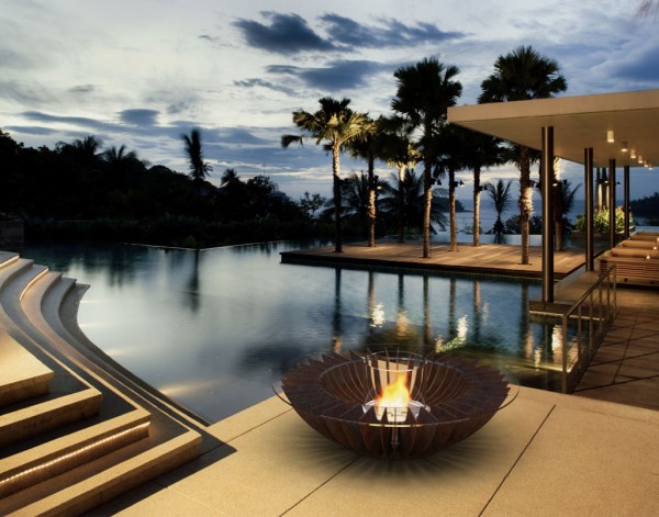 Glammfire Cosmo 13 bioethanol fire pit