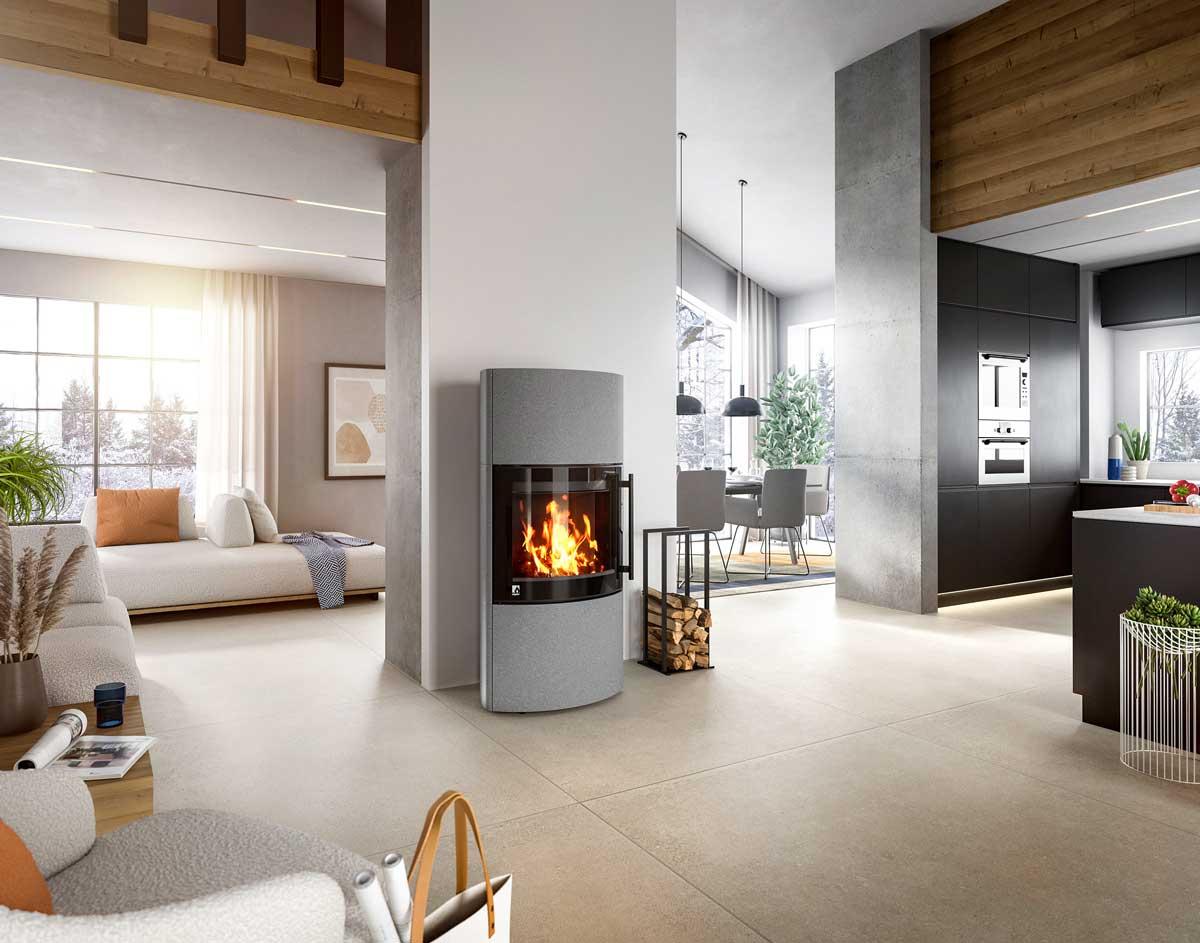 stove Drooff Catania basalt