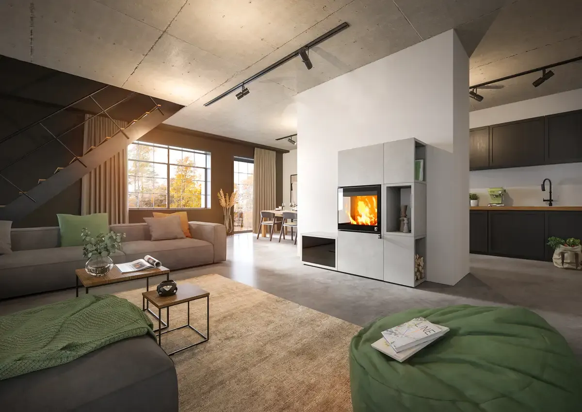 stove Drooff Livera Panorama L ArtBeton with options