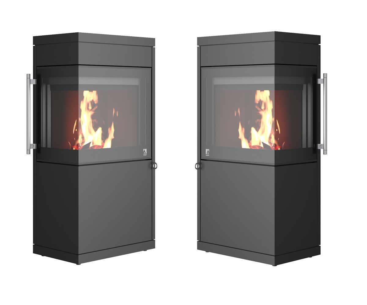 Kaminofen Drooff Livera Panorama M