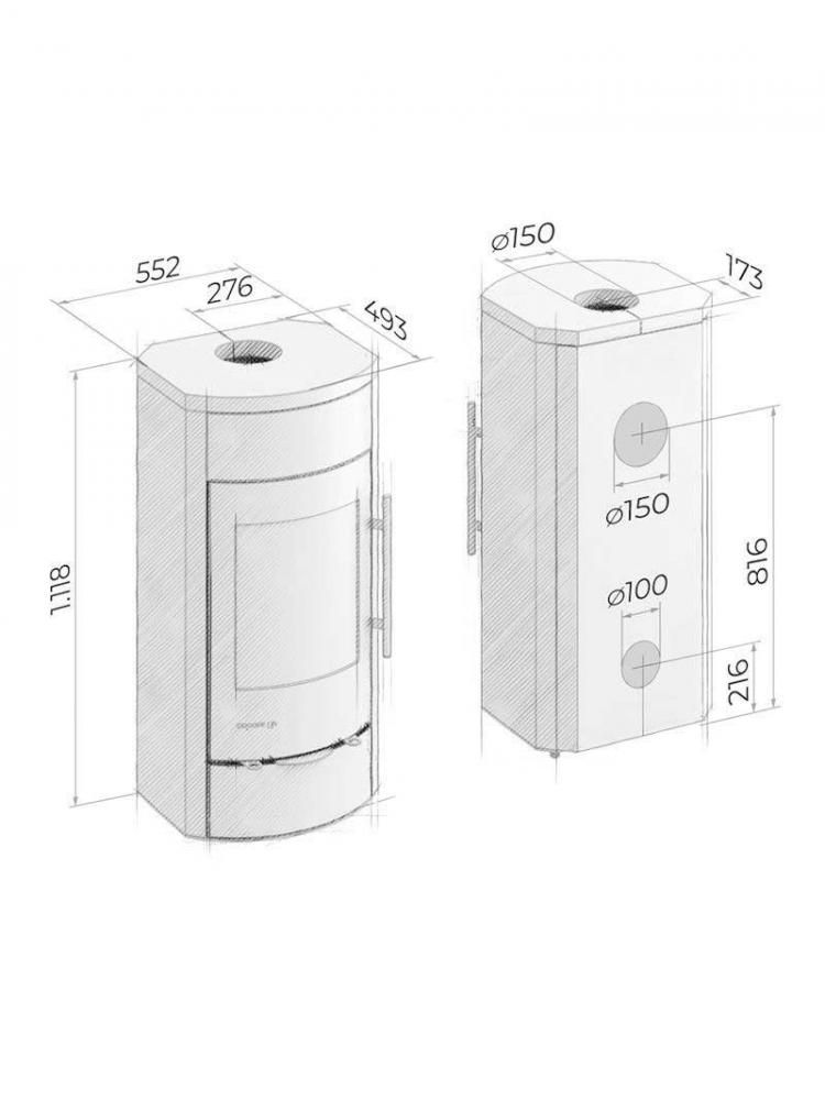 Kaminofen Drooff Arola 2 Edition