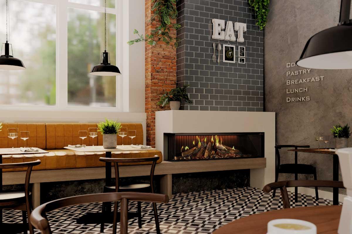 electric fireplace insert Virtuo 150-2 Evolve from DRU