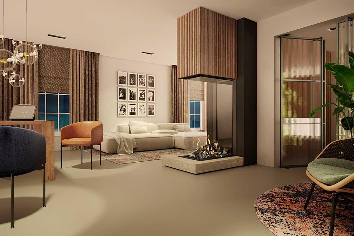 Gaskamin DRU Maestro 75 XTU Tall