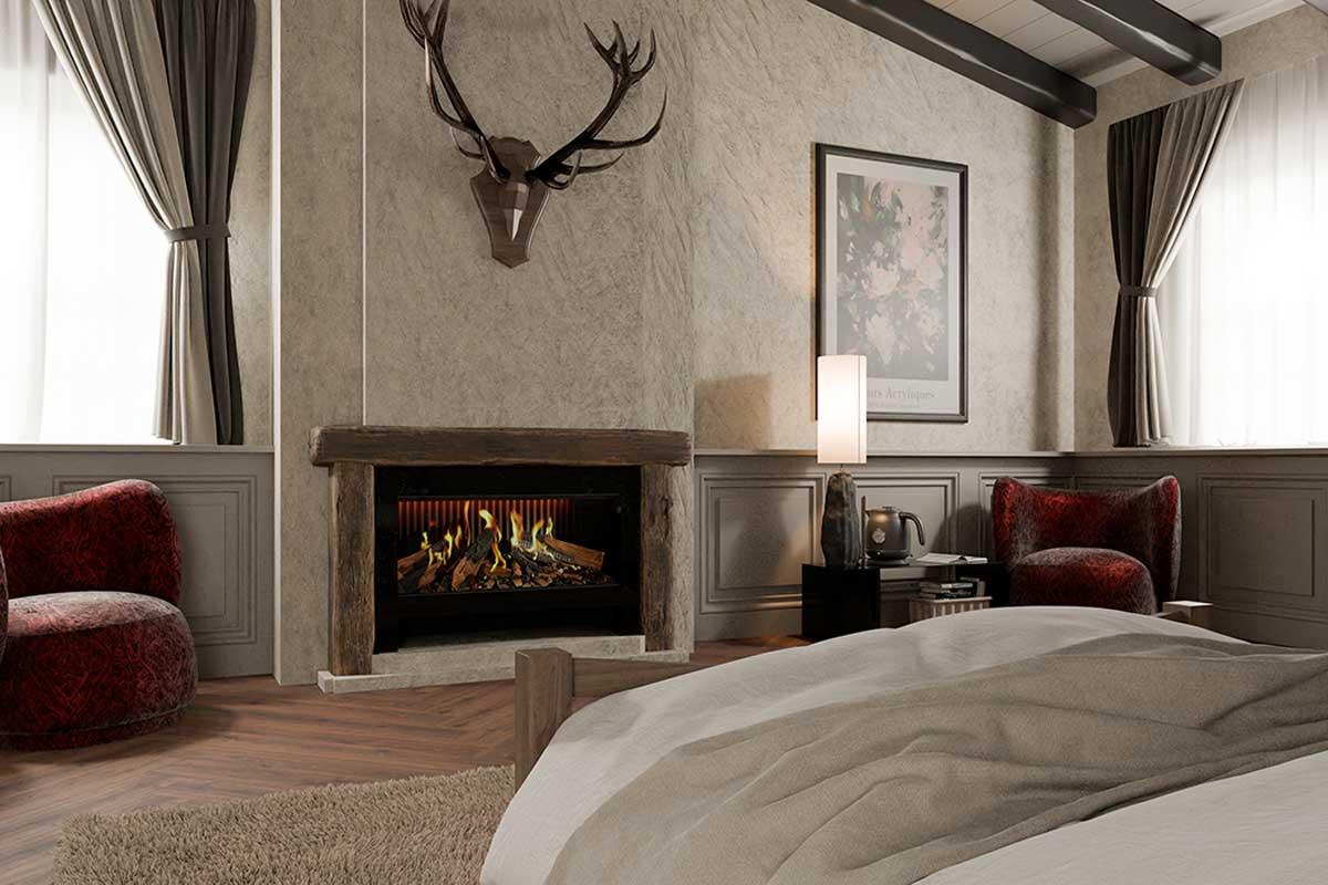 Elektro-Einbaukamin DRU Virtuo 100 Evolve