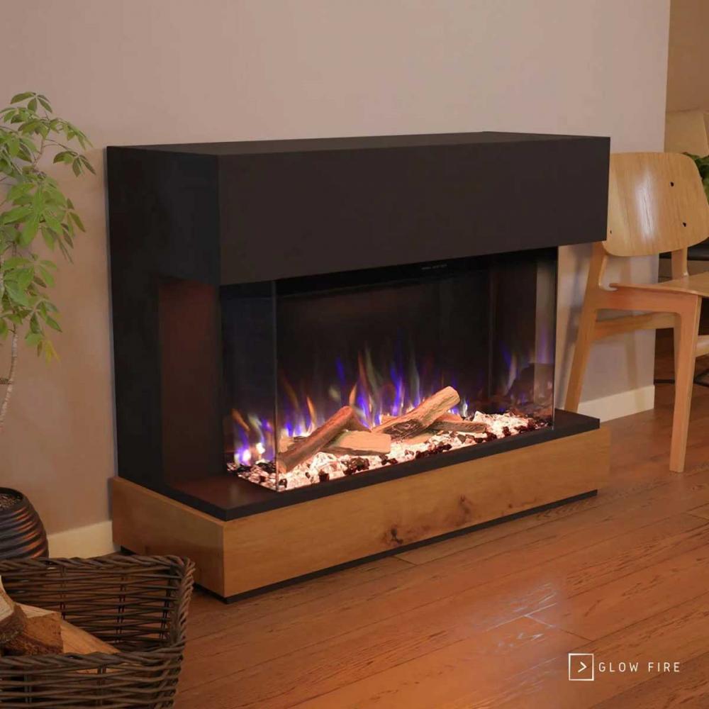 Glow Fire Elektrokamin Curie 3D