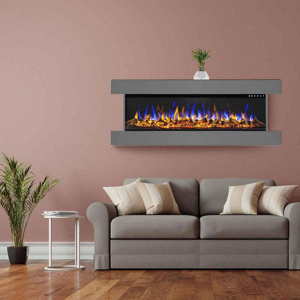 Electric wall fireplace Clear 36