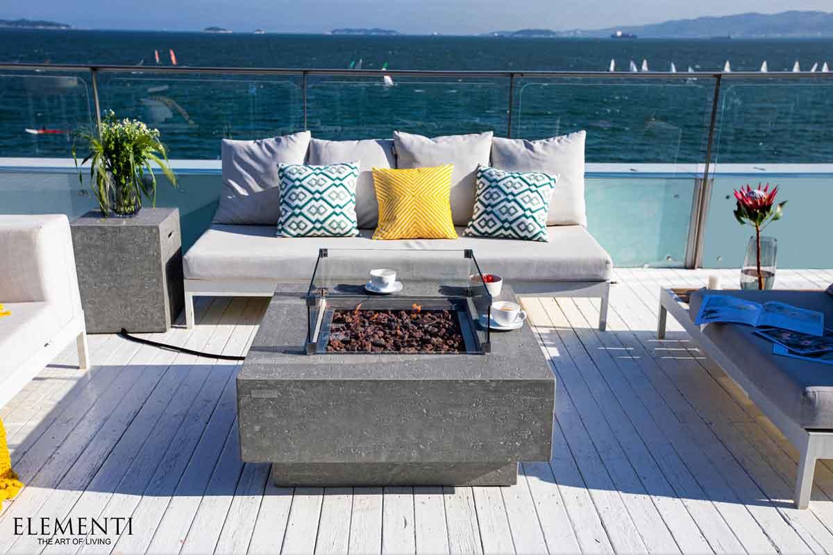 Elementi gas fire pit Raung