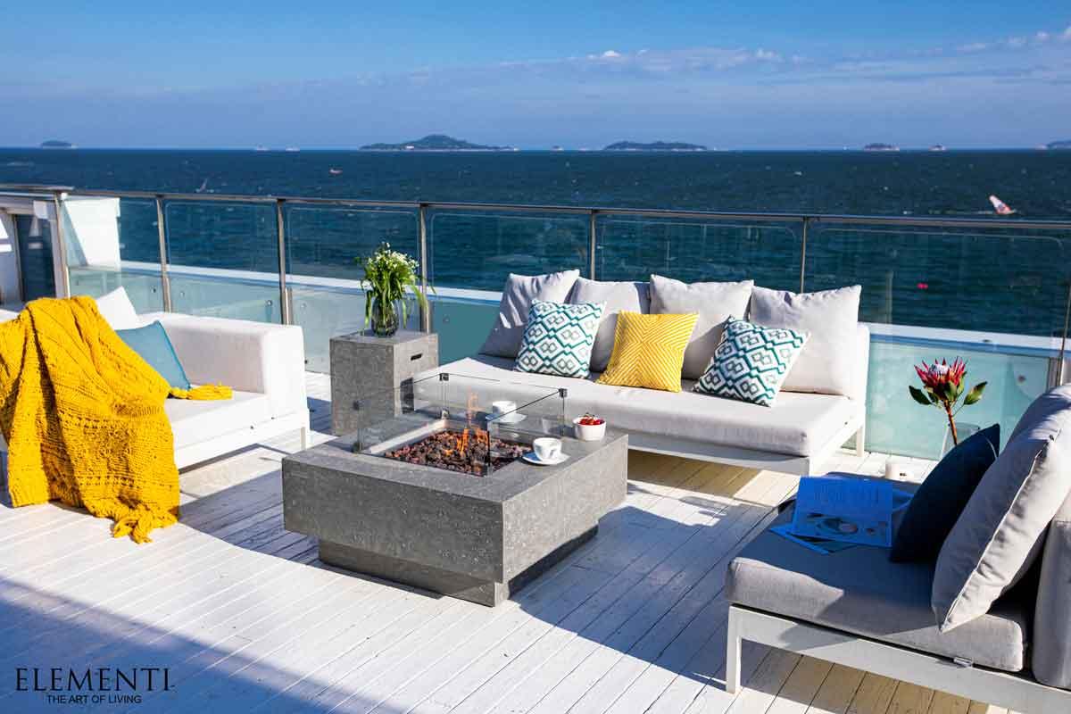 Elementi gas fire pit Raung