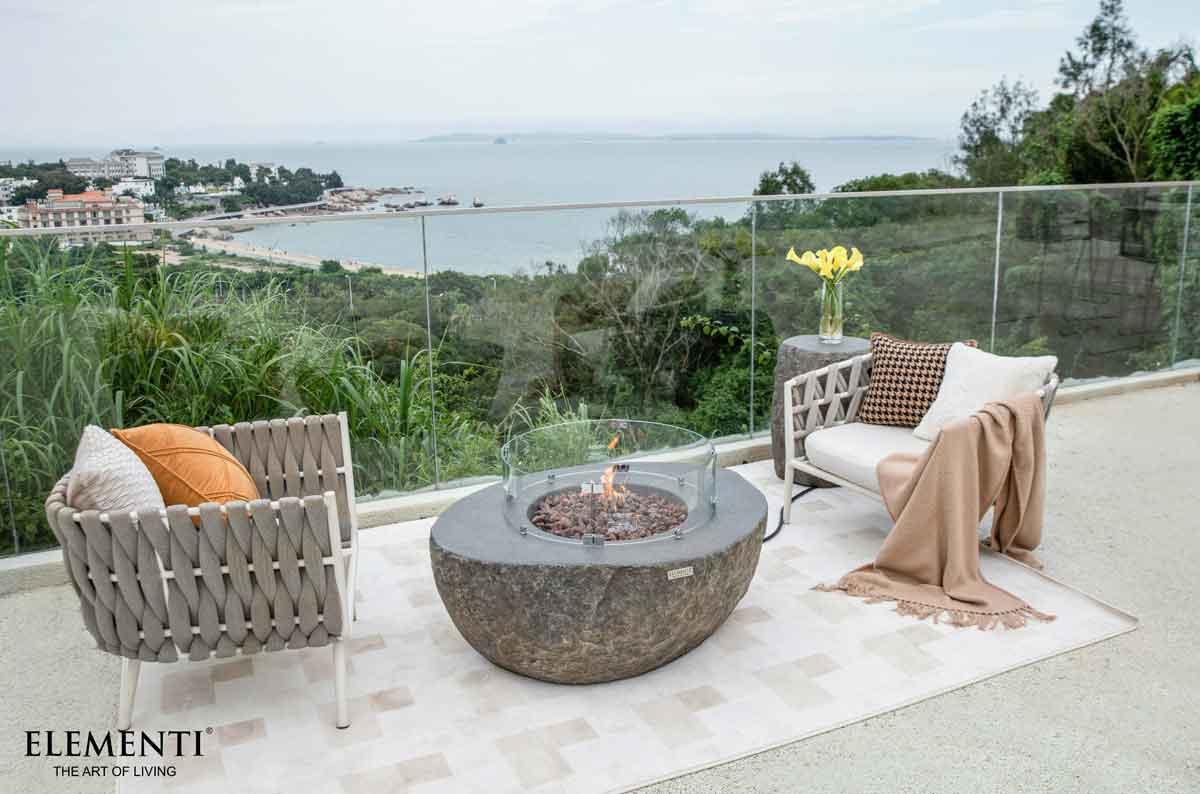 Elementi gas fire pit Vesuv
