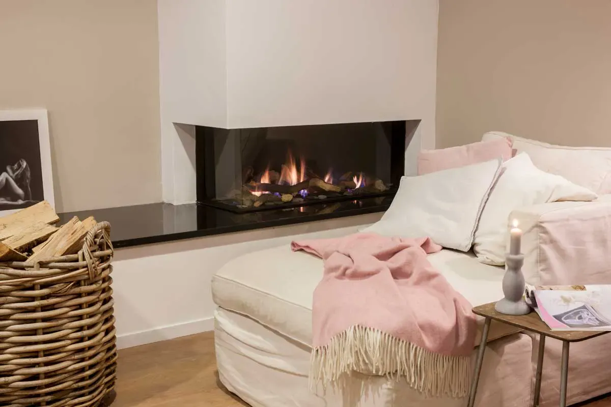 Faber gas fireplace Smart Duet L