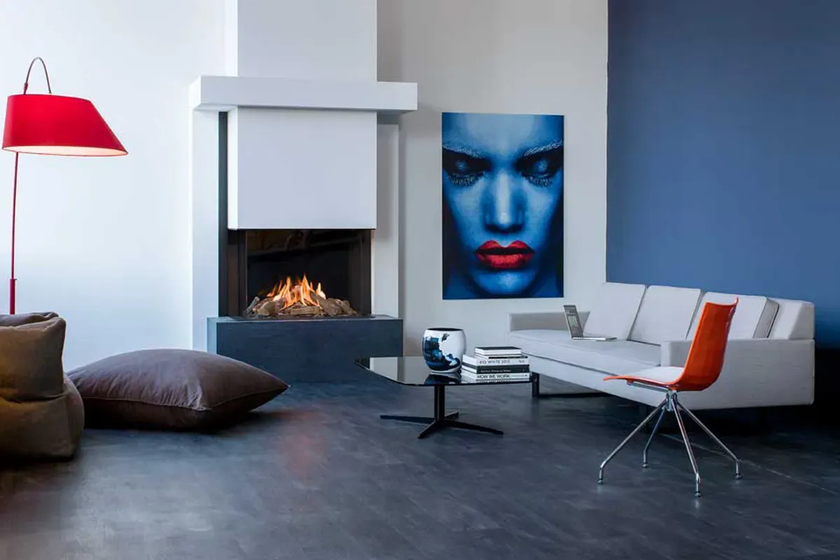 Faber gas fireplace Matrix 800-650-3