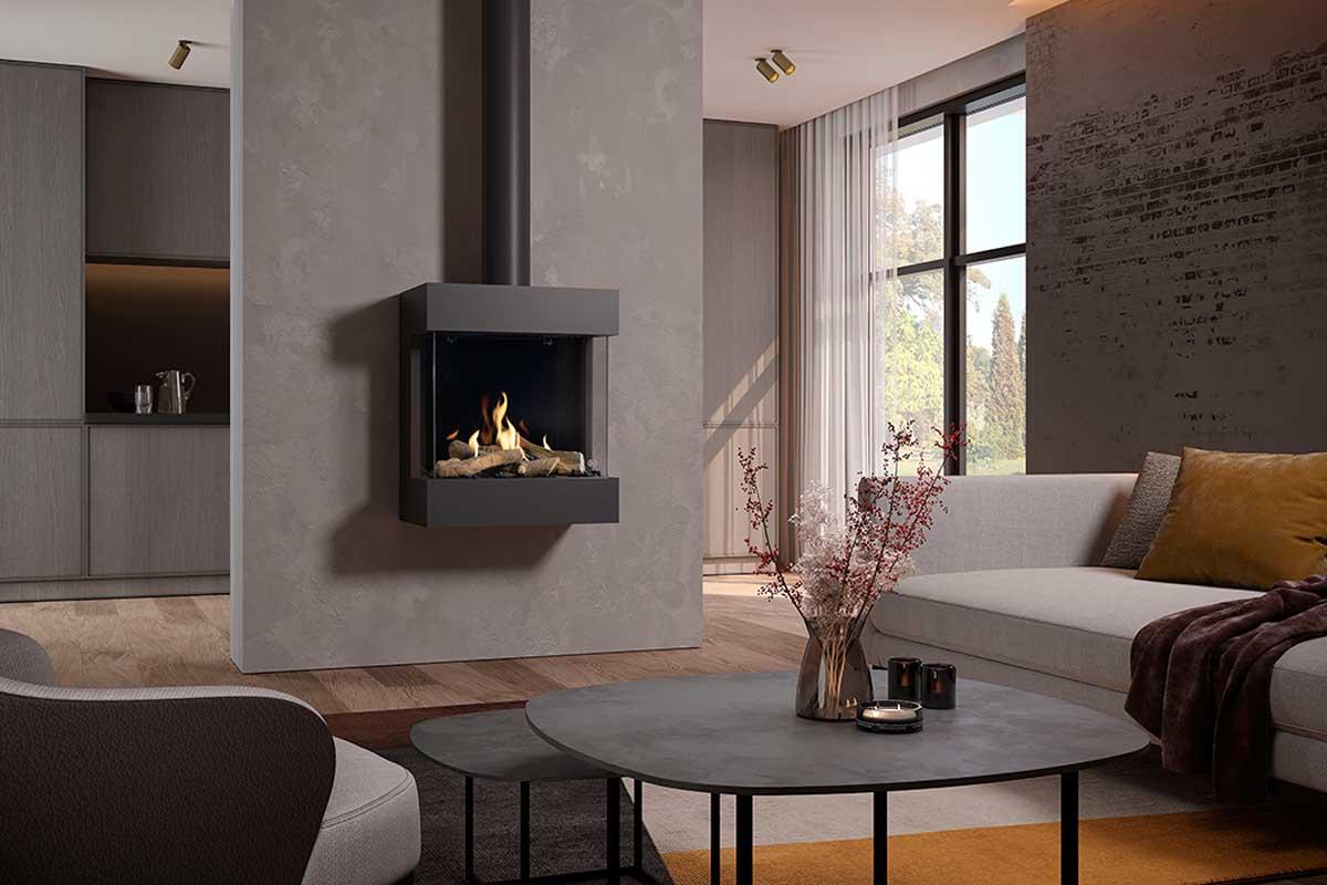 Gas Kaminofen DRU Diablo Next