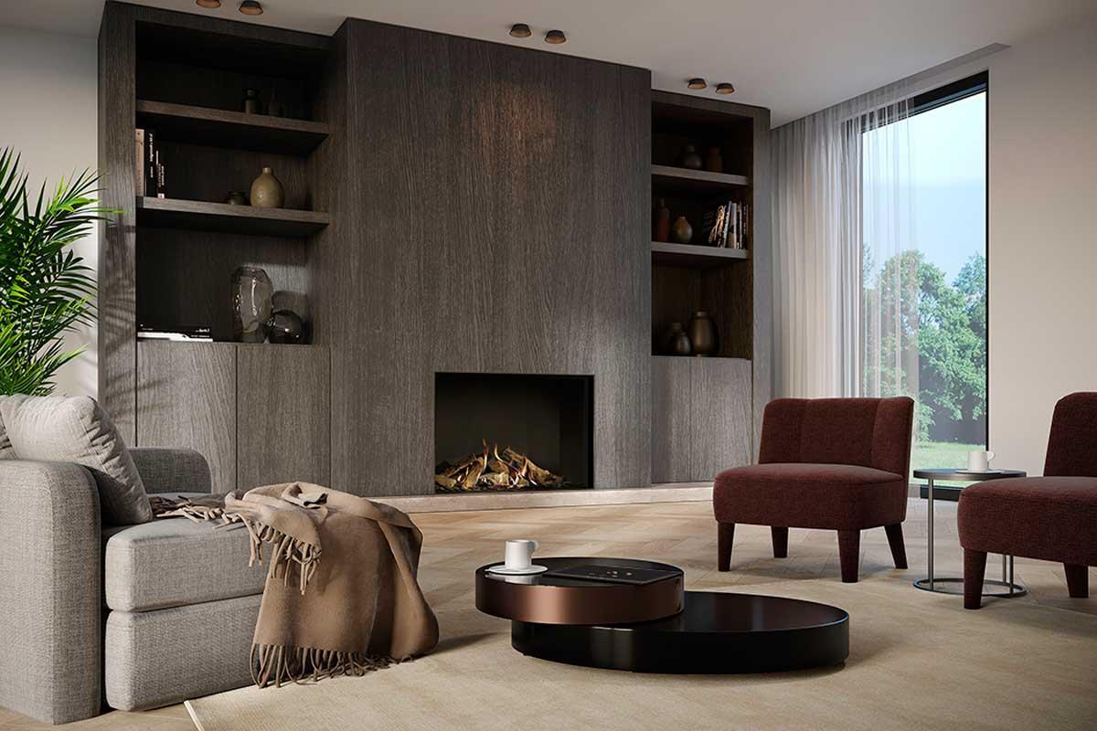 Gaskamin DRU Maestro 100 Eco Wave