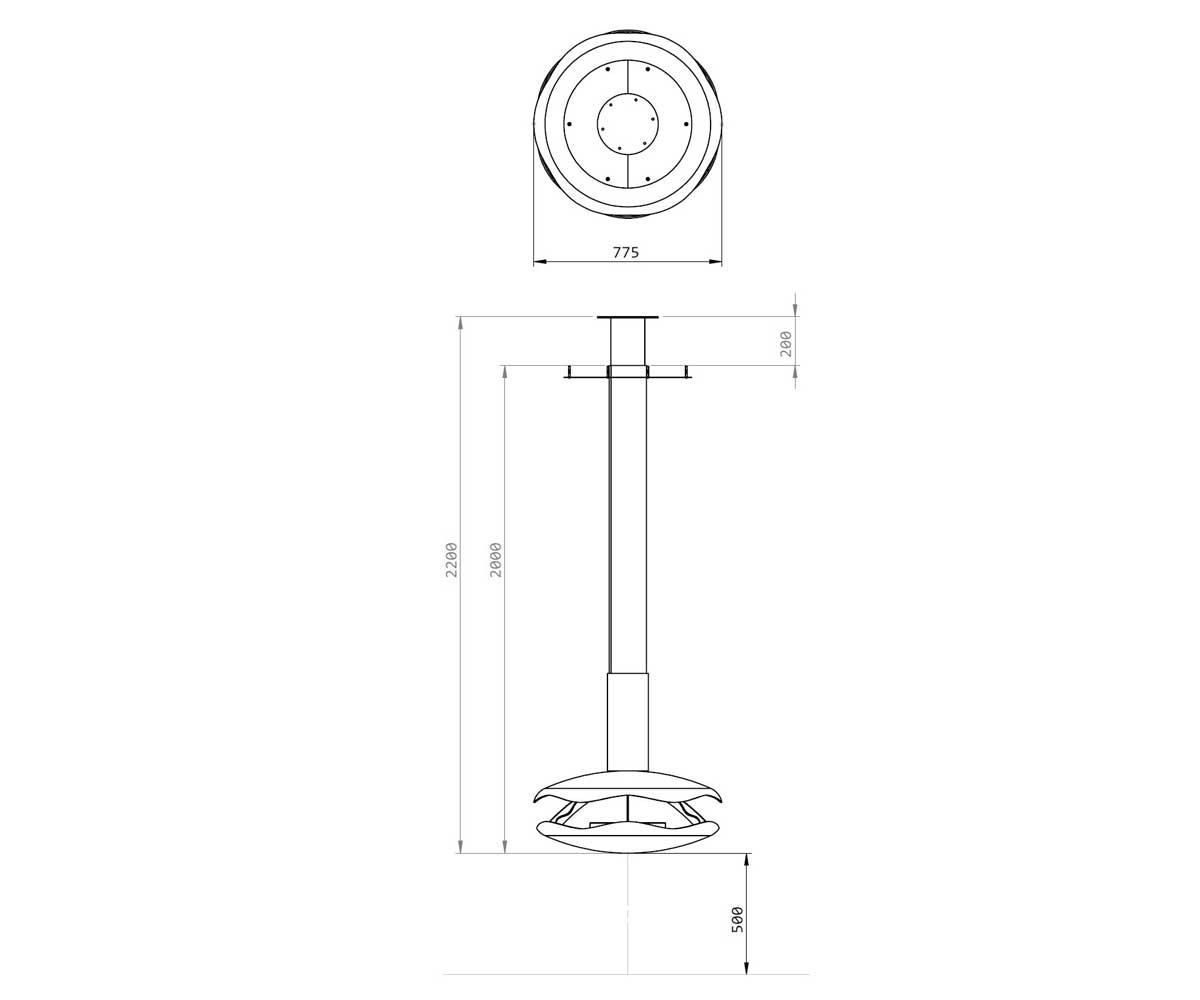 Glammfire Bioethanolkamin Perola