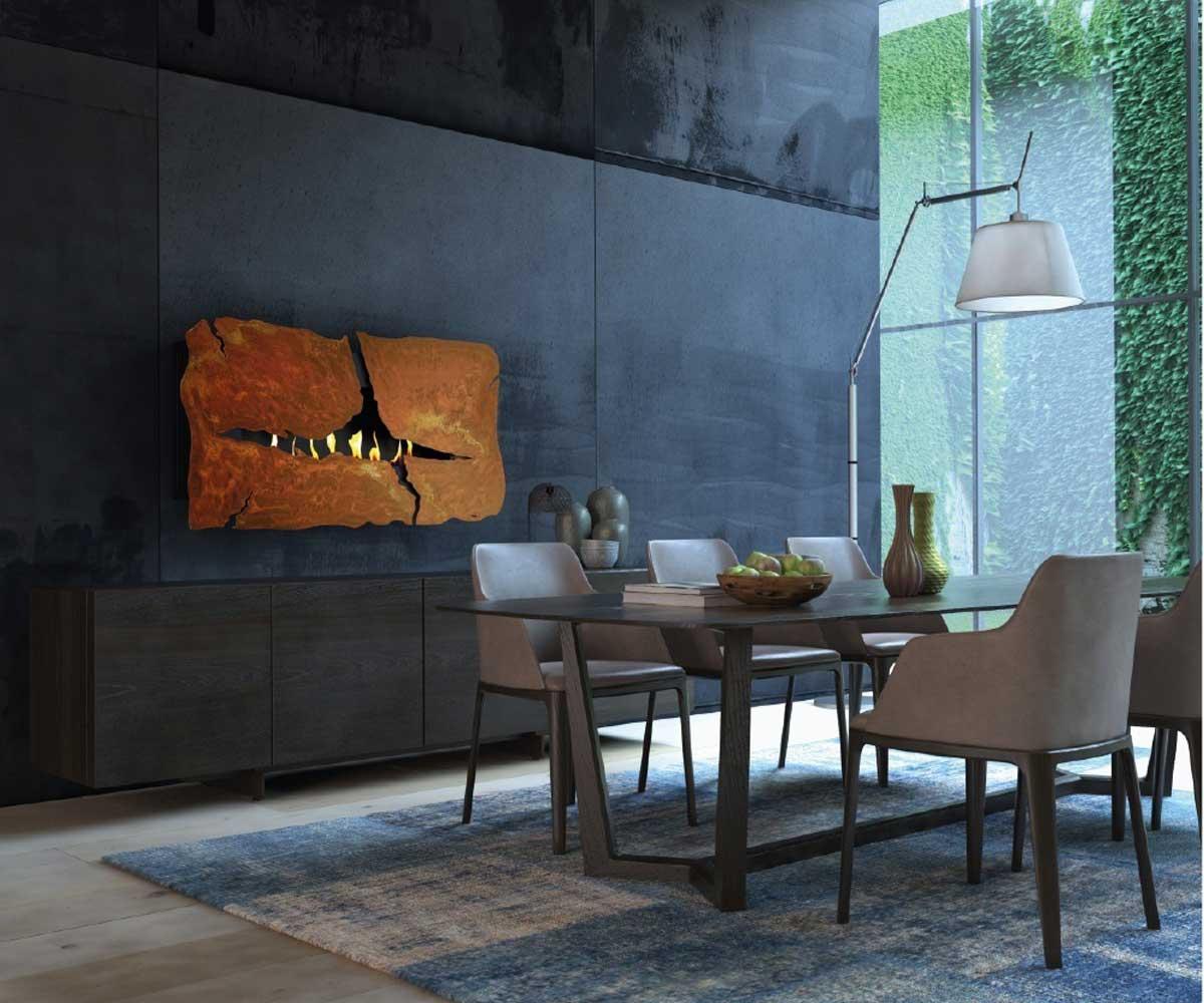 Glammfire Bioethanol-Wandkamin Apollo IV