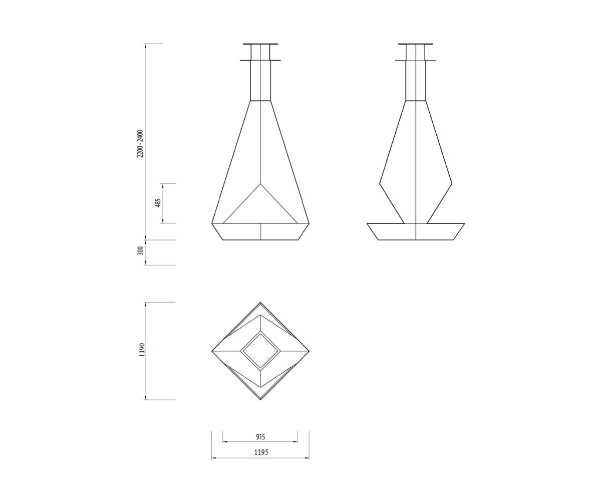 Glammfire Bioethanolkamin Eudoxus