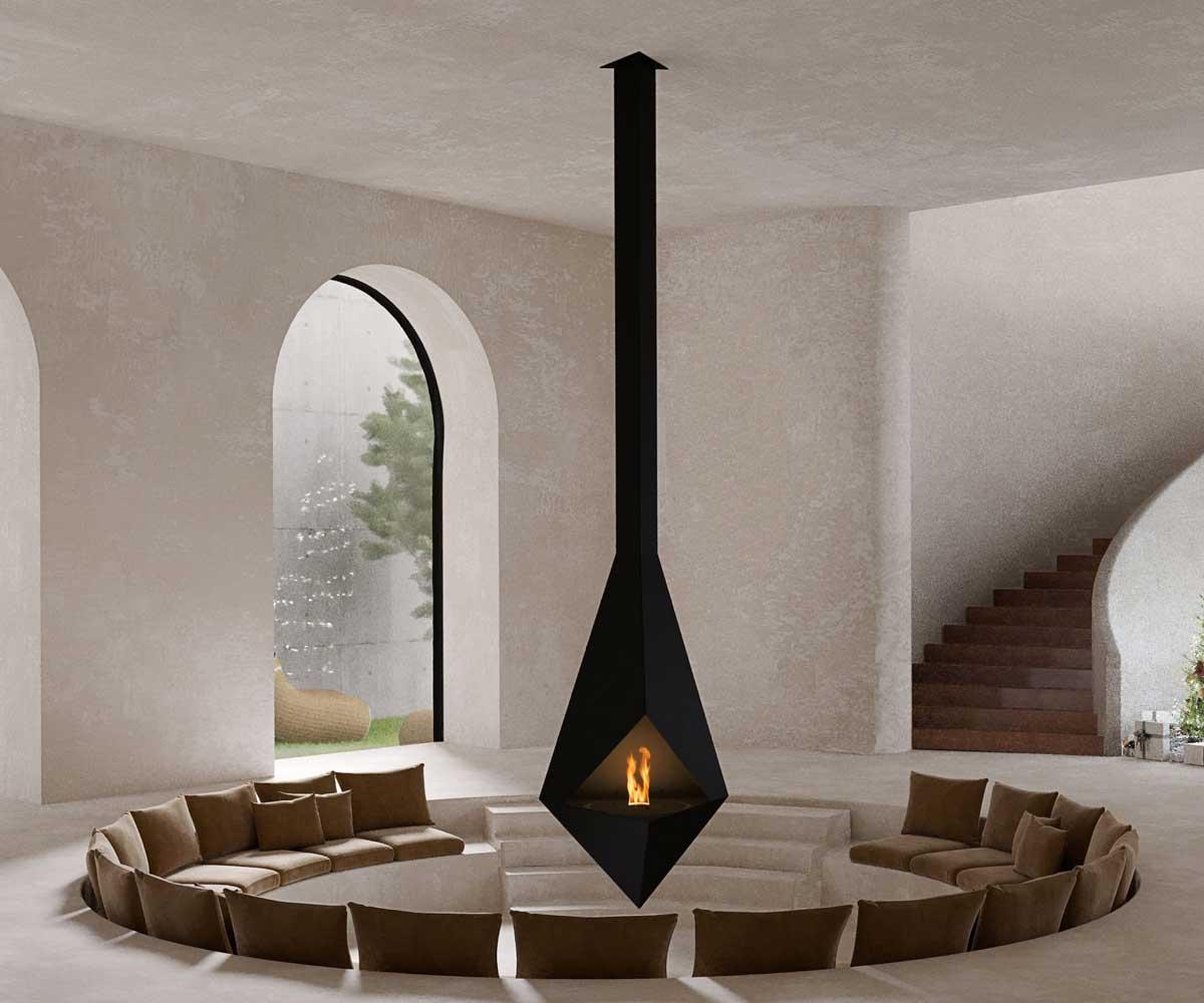 Glammfire Bioethanolkamin Pythagoras