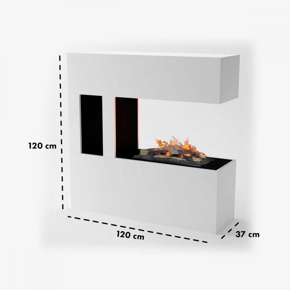 Electric fireplace Schiller Pocket