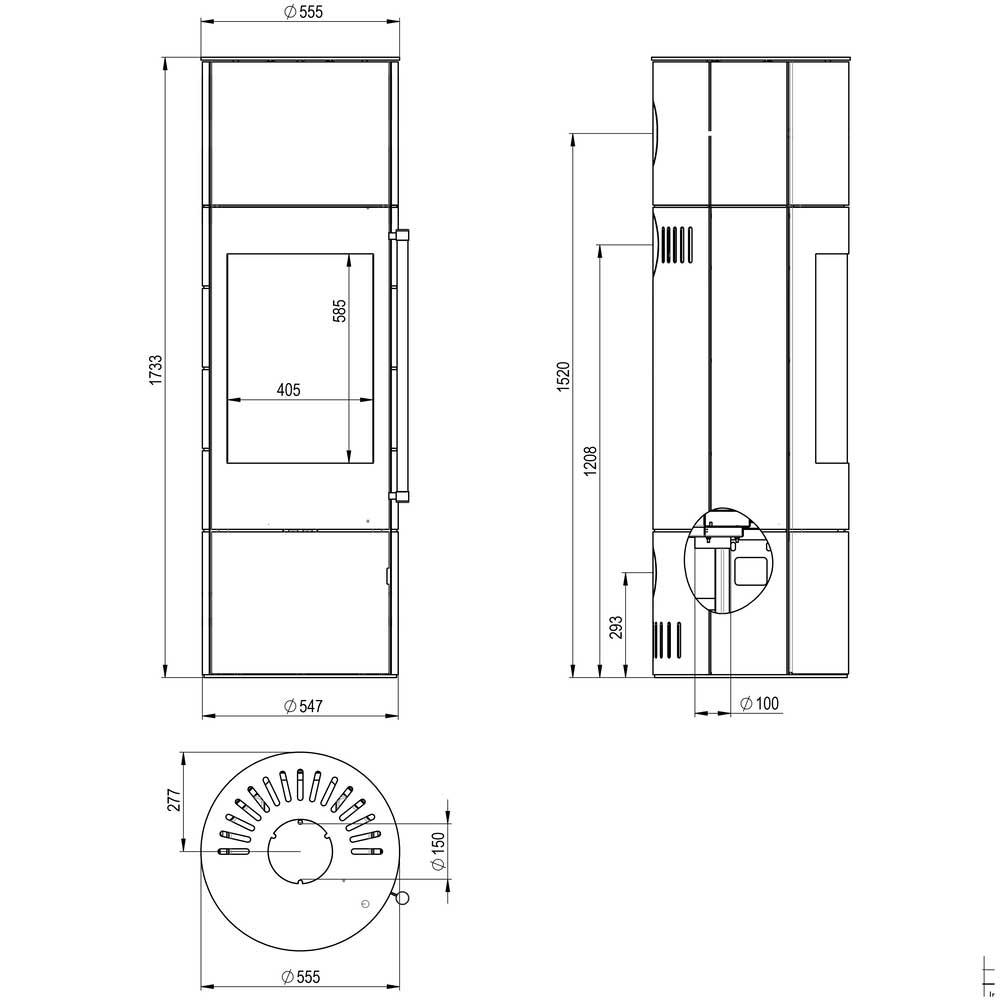 H&M Stove EVO 2.1 - XL titan