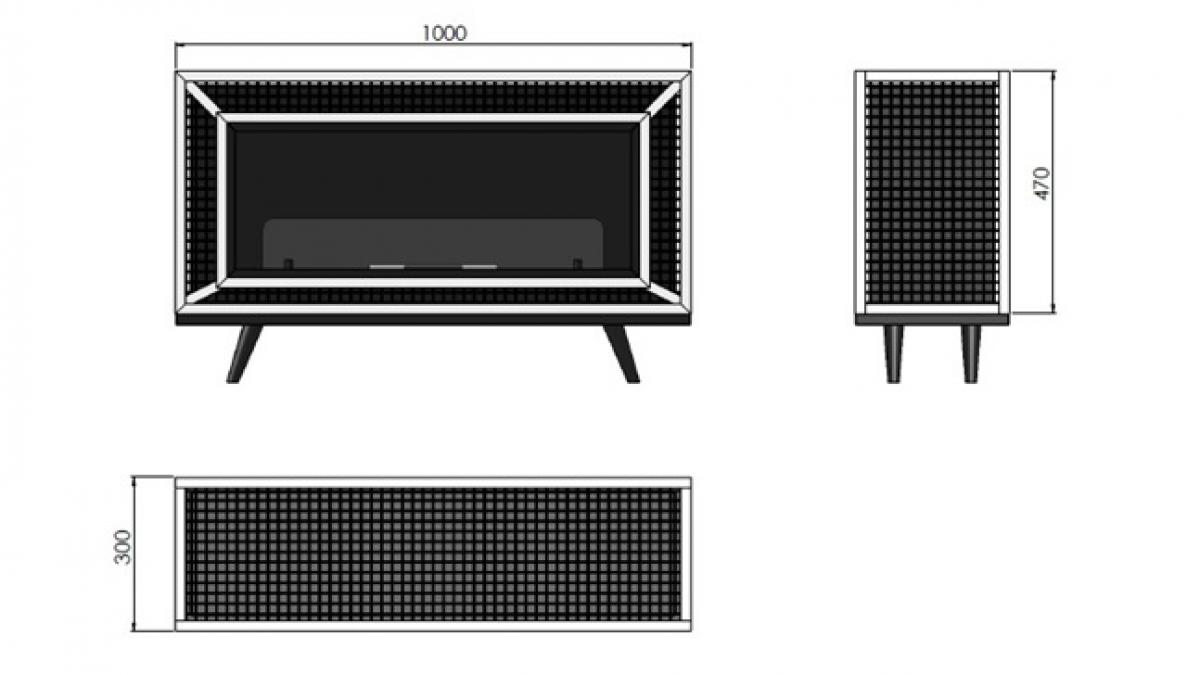 inFire INDUSTRIAL Bioethanolkamin