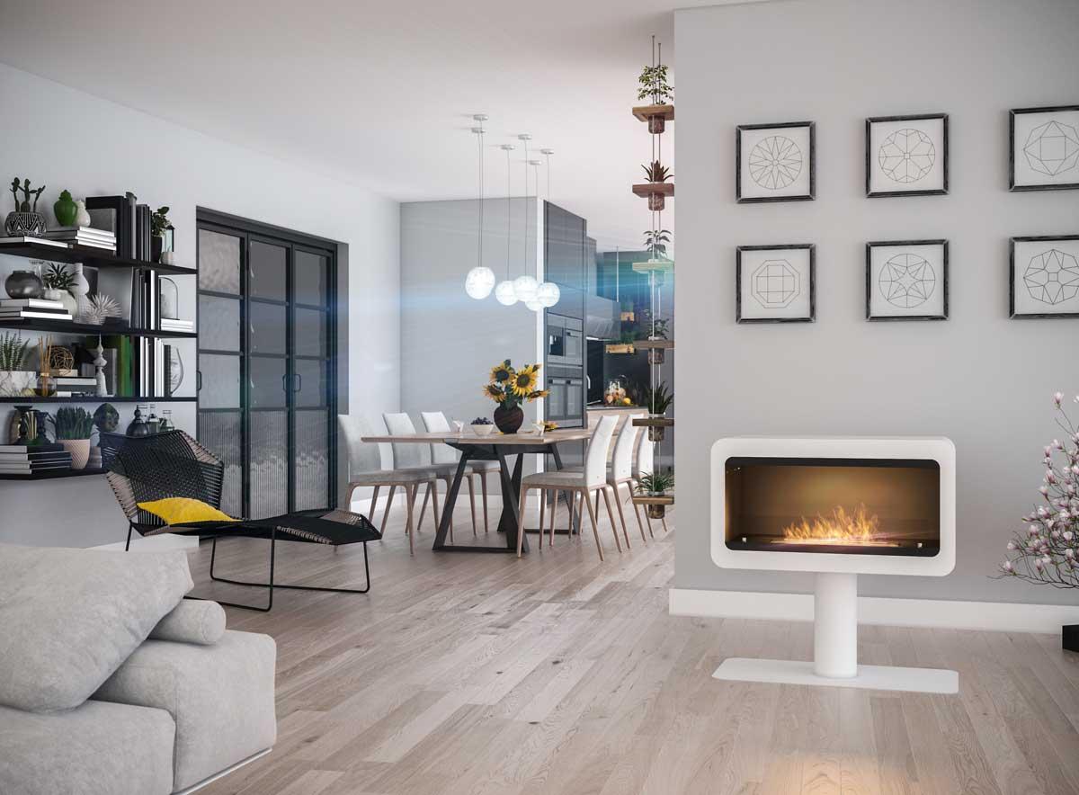 bioethanol fireplace Inecco