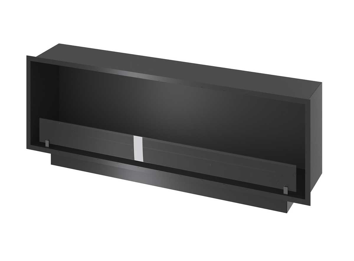 Bioethanol-Einbaukamin Inside Black Slim 1500 von Infire