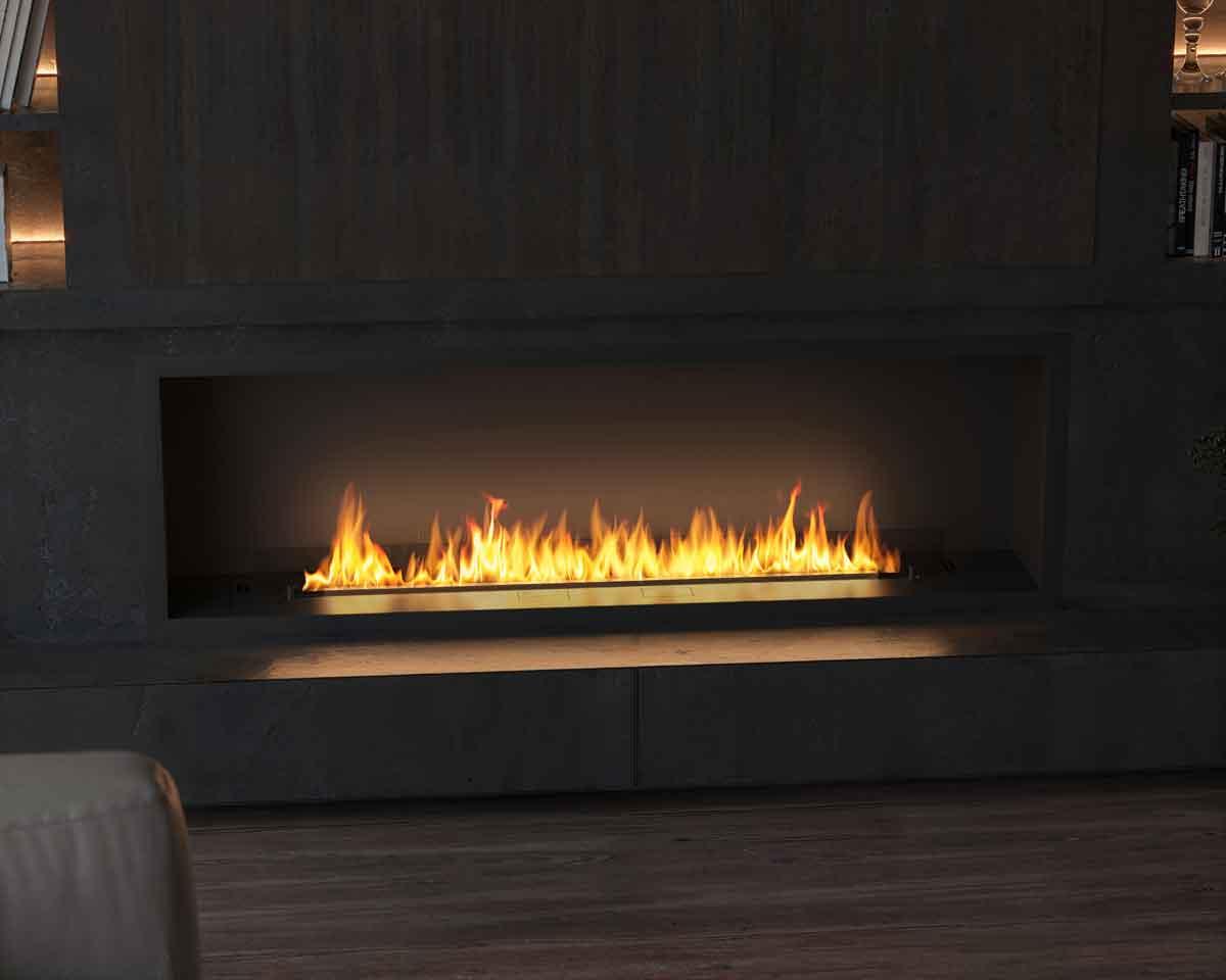 Automatik Bioethanol-Einbaukamin Basic Inside 1800 Etronic von Infire