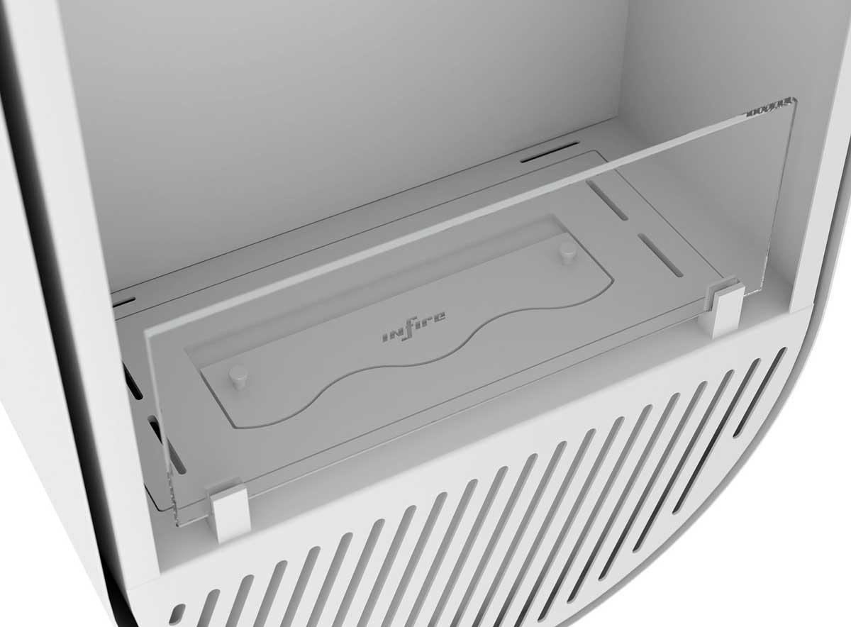 bioethanol fireplace Incyrcle Slim Vert