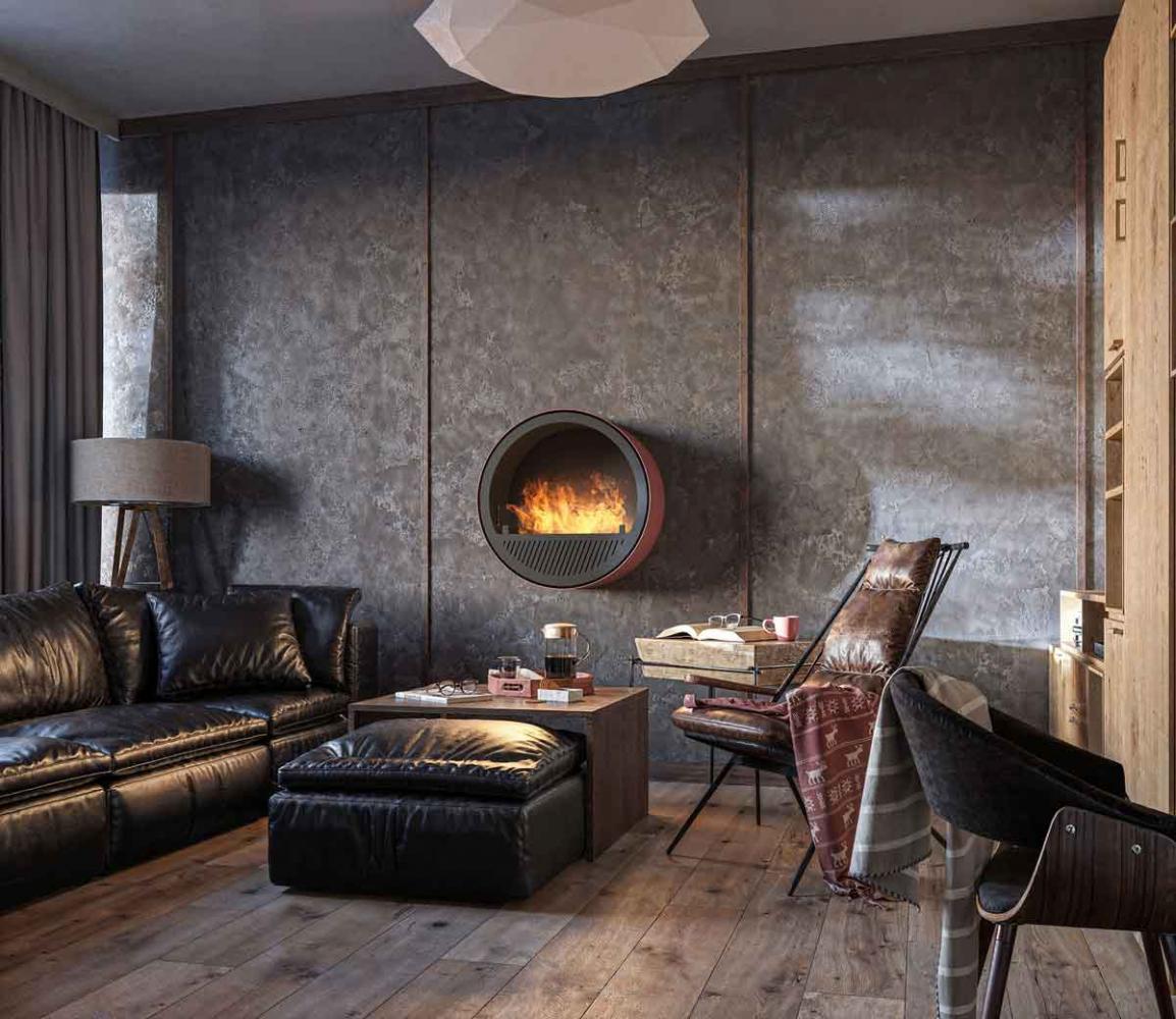 bioethanolkamin Incyrcle Slim Wall von Infire