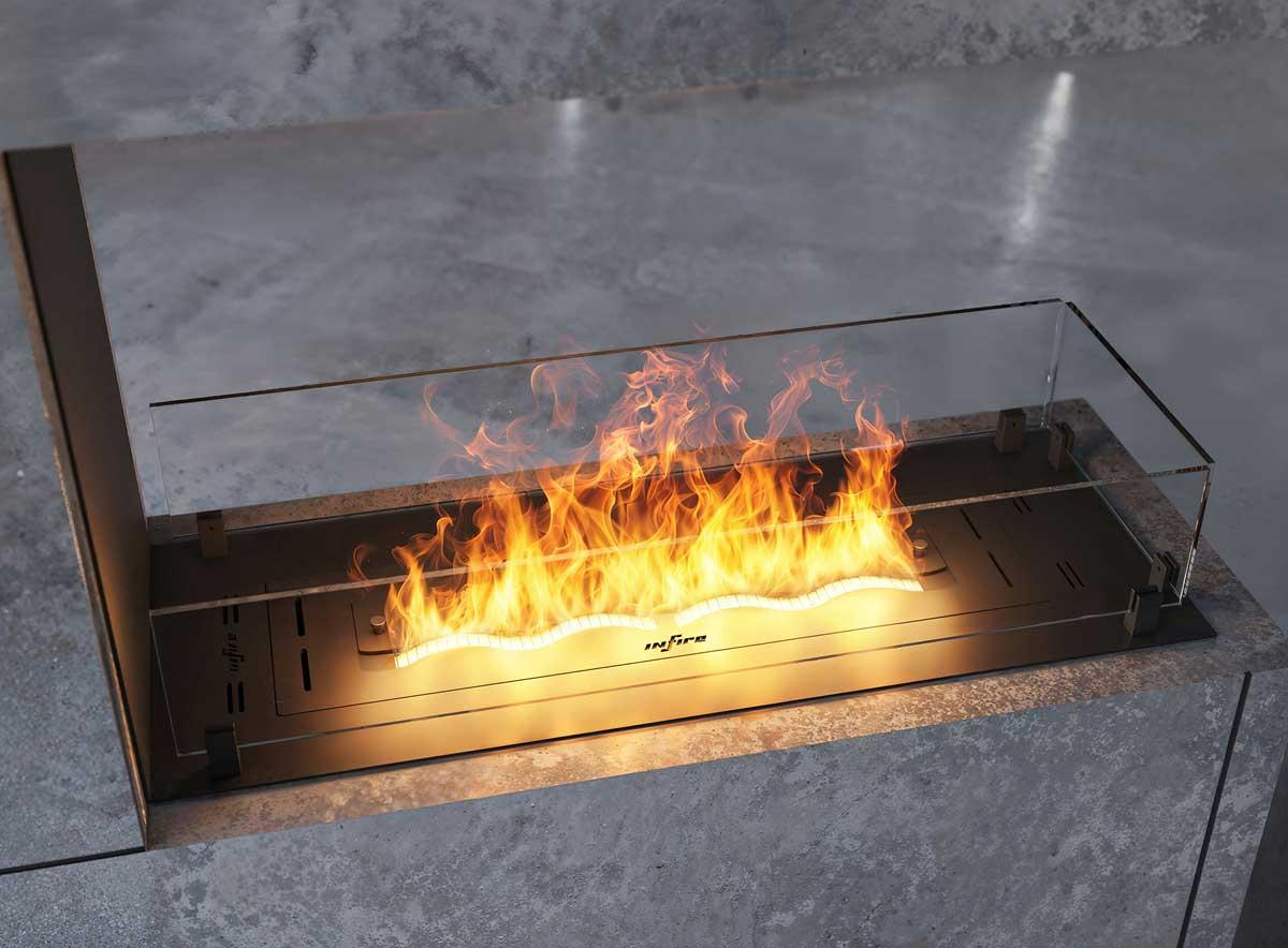 Bioethanol-Einbaukamin U-800 Slim