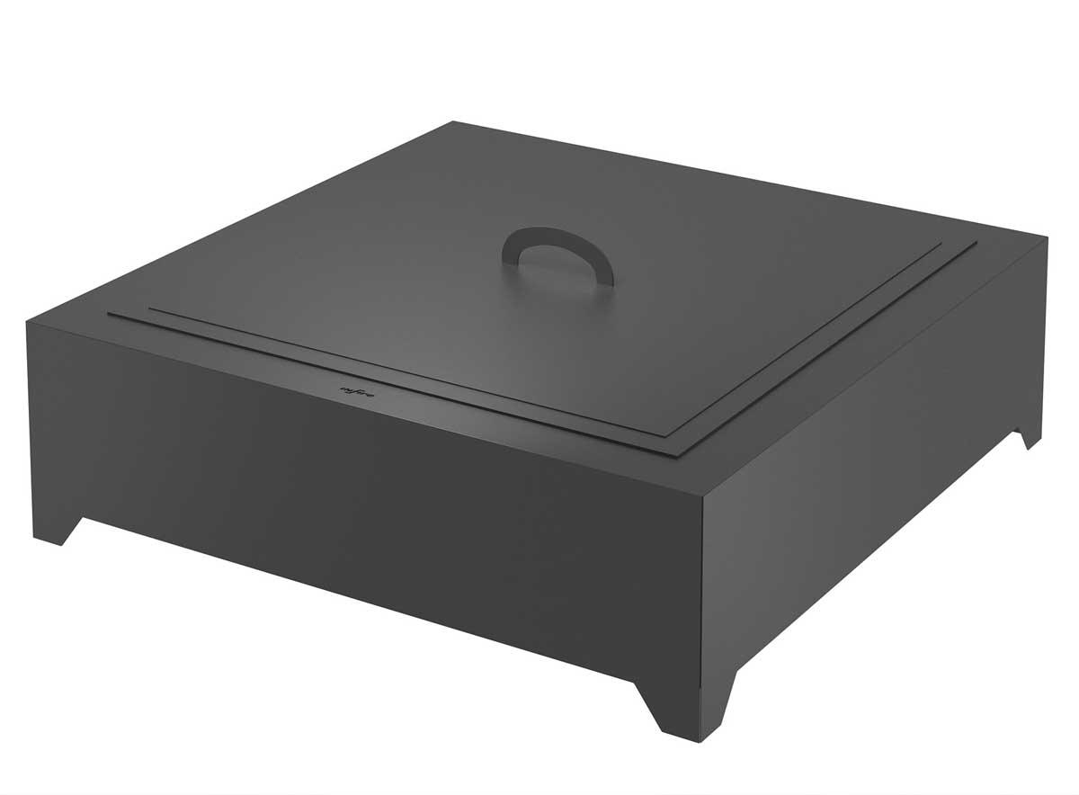 Infire Feuerstelle Black Square 1000