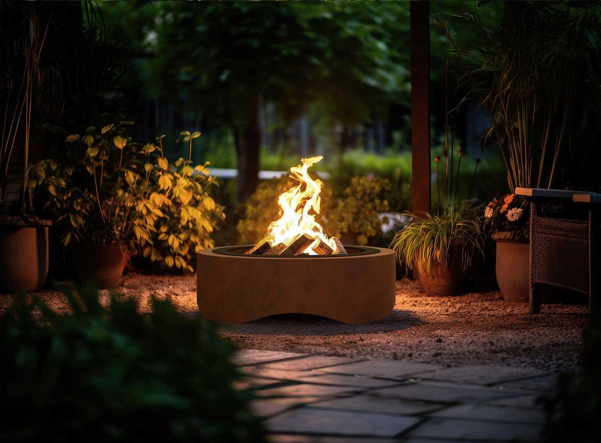 Infire Feuerstelle Corten Round 1000
